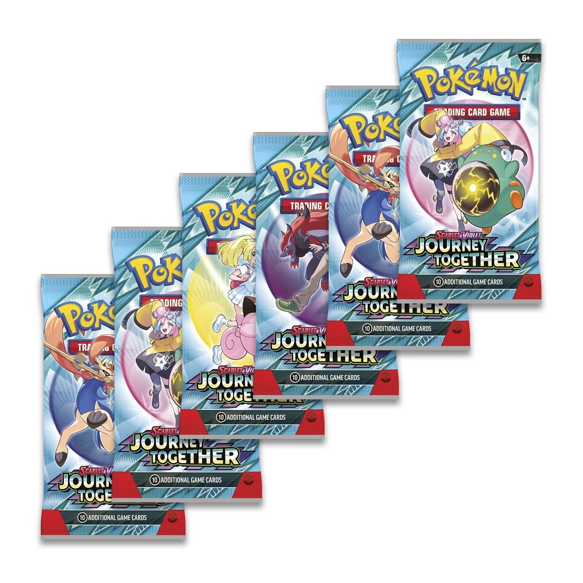 Pokemon Scarlet & Violet - Journey Together - Booster Bundle (6 Packs)