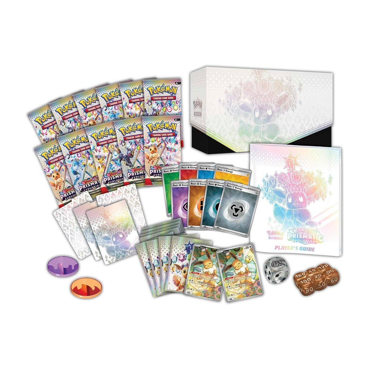 Pokemon Scarlet & Violet - Prismatic Evolutions - Pokémon Center Elite Trainer Box