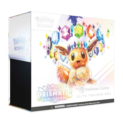 Pokemon Scarlet & Violet - Prismatic Evolutions - Pokémon Center Elite Trainer Box