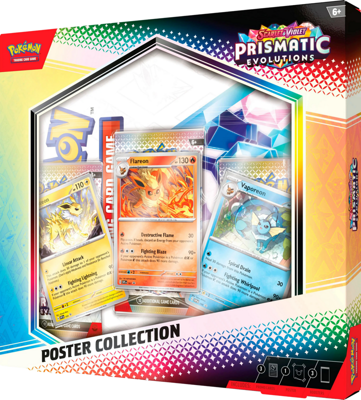 Pokemon Scarlet & Violet - Prismatic Evolutions: Poster Collection