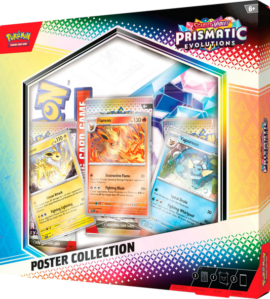 Pokemon Scarlet & Violet - Prismatic Evolutions: Poster Collection