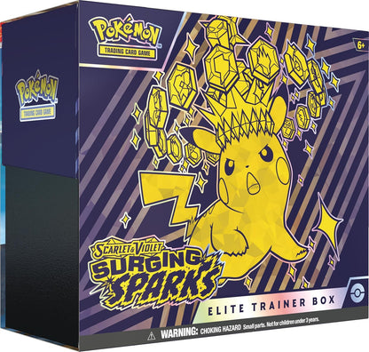 Pokemon Scarlet & Violet - Surging Sparks  - Elite Trainer Box