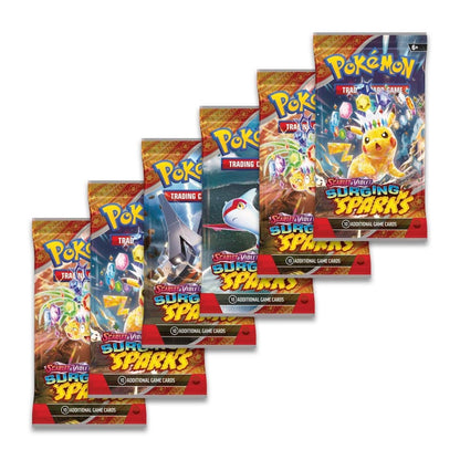 Pokemon Scarlet & Violet - Surging Sparks Booster Bundle (6 Packs)