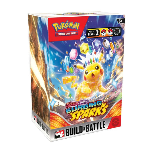 Pokemon Scarlet & Violet - Surging Sparks Build & Battle Box