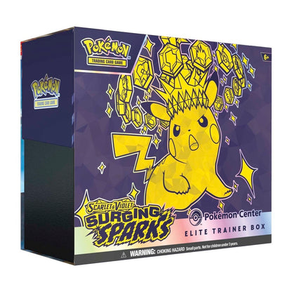 Pokemon Scarlet & Violet - Surging Sparks - Pokémon Center Elite Trainer Box