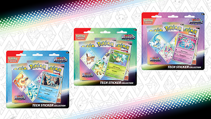 Pokemon Scarlet & Violet - Prismatic Evolutions: Tech Sticker Collection  - Glaceon